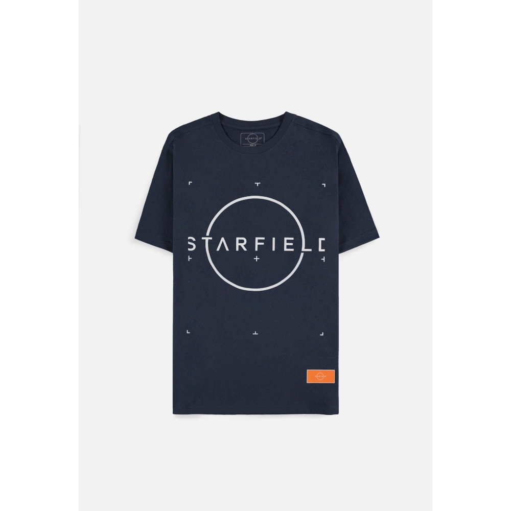 Starfield - Cosmic Perspective Mens T-shirt - Blue